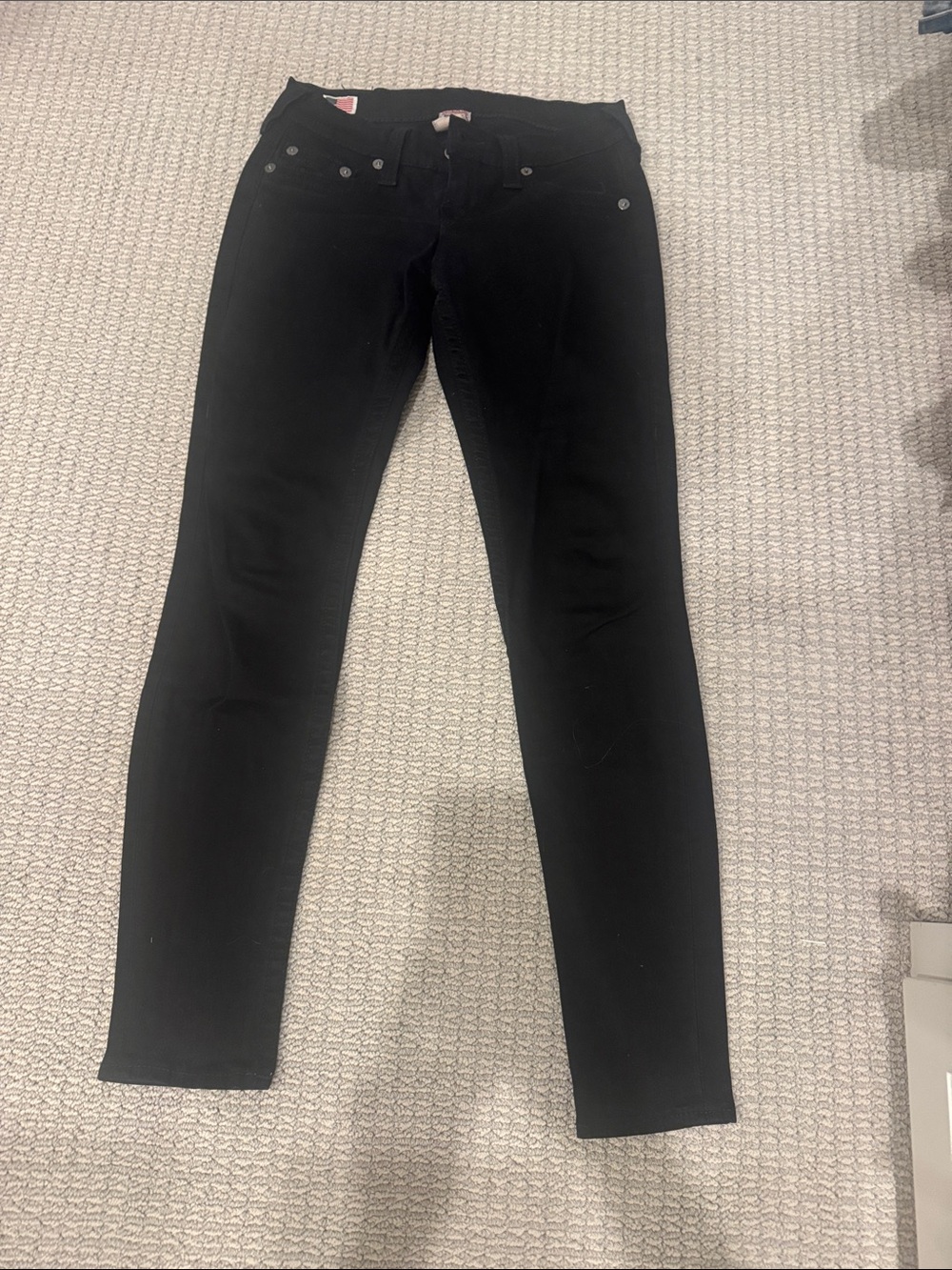 True Religion Women's Skinny Jeans in Black